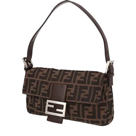 fendi baguette marrone|baguette Fendi vintage.